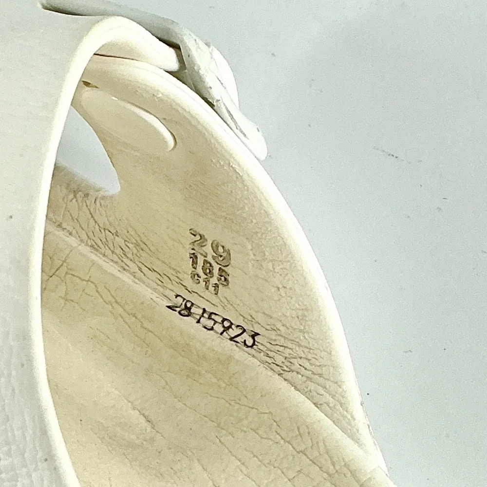 Birkenstock Kids EU 29 US 11 - 1.5 Arizona‎ EVA White Waterproof Sandals Slides